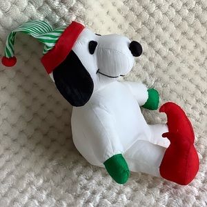 PEANUTS Snoopy Plush Elf Nylon Stuffed Animal Toy
